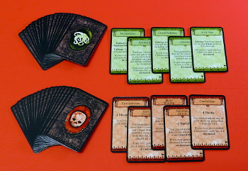 The Injury and Madness decks